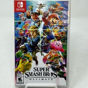 Nintendo switch Super Smash Bros Ultimate